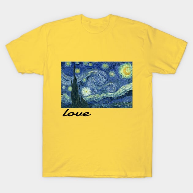 Van GOGH night lowe T-Shirt by MiljanaVuckovic